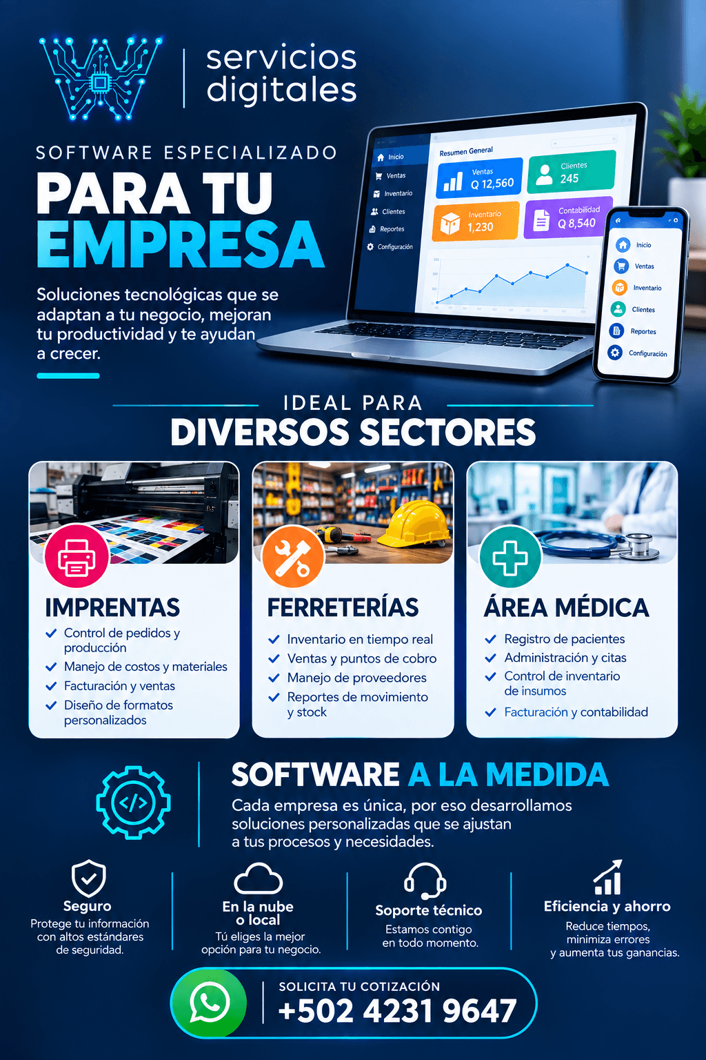 Ecosistema de servicios digitales WebPro GT